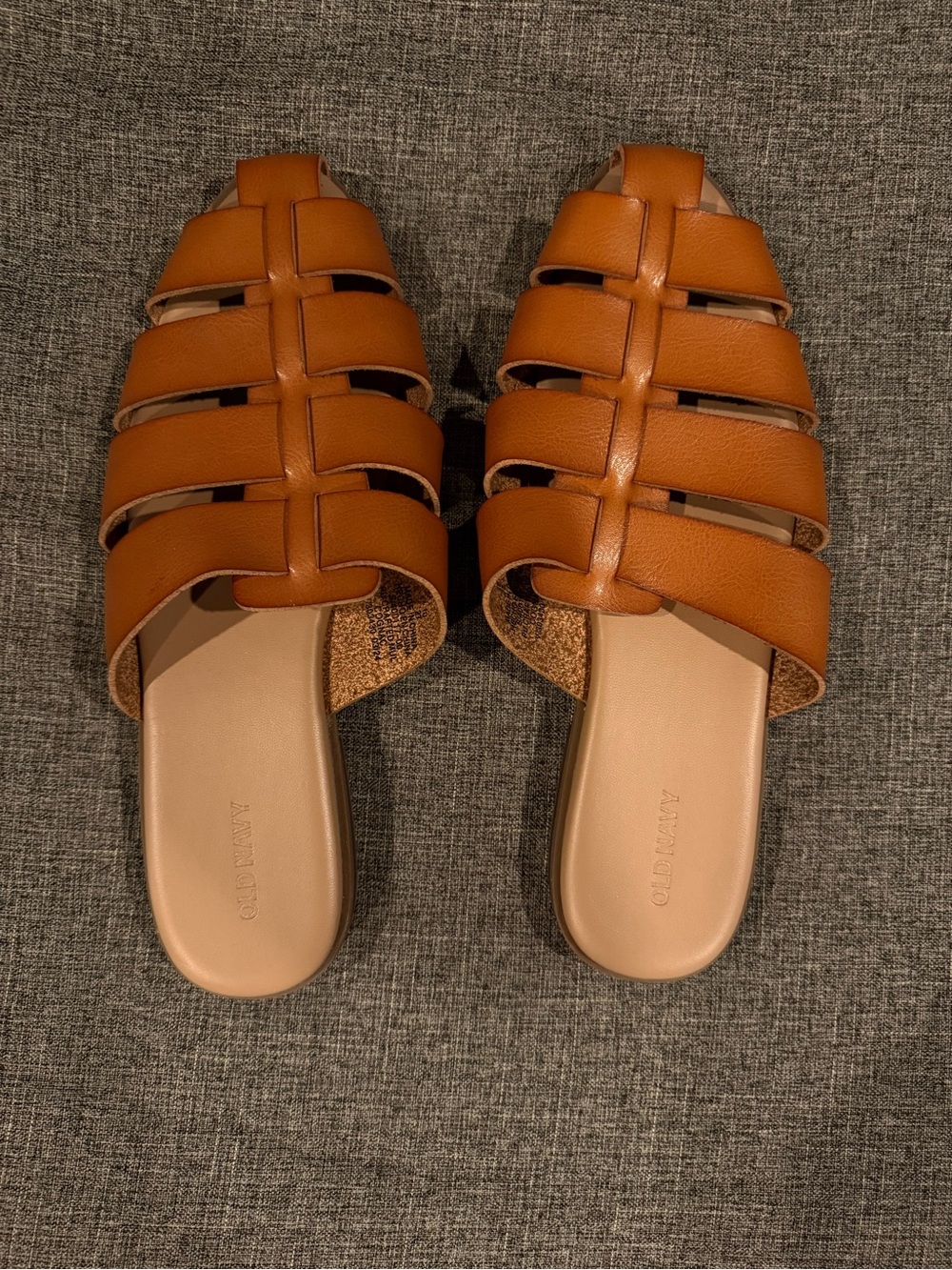 Old Navy Faux Leather Fisherman Mules